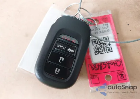 2025 Honda Civic Lx из США, поврежденный, VIN 2HGFE2F24SH589781